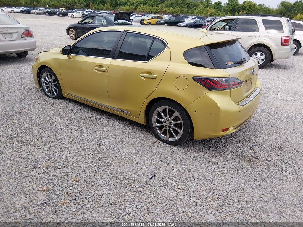 JTHKD5BH2C2075836 2012 LEXUS CT 200H photo no. 3