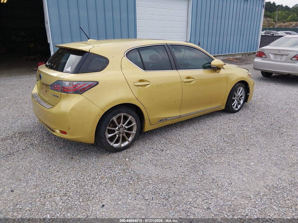 JTHKD5BH2C2075836 2012 LEXUS CT 200H photo no. 4