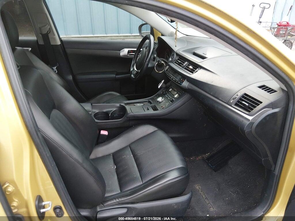 JTHKD5BH2C2075836 2012 LEXUS CT 200H photo no. 5