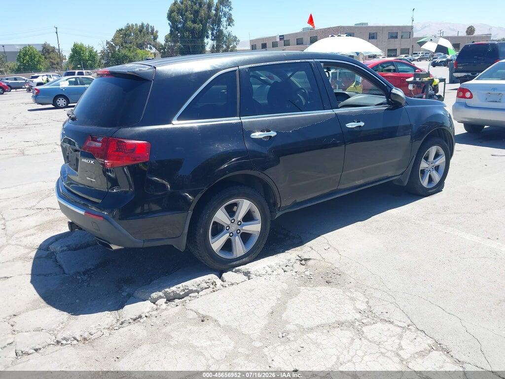2HNYD2H43CH511691 2012 ACURA MDX photo no. 4