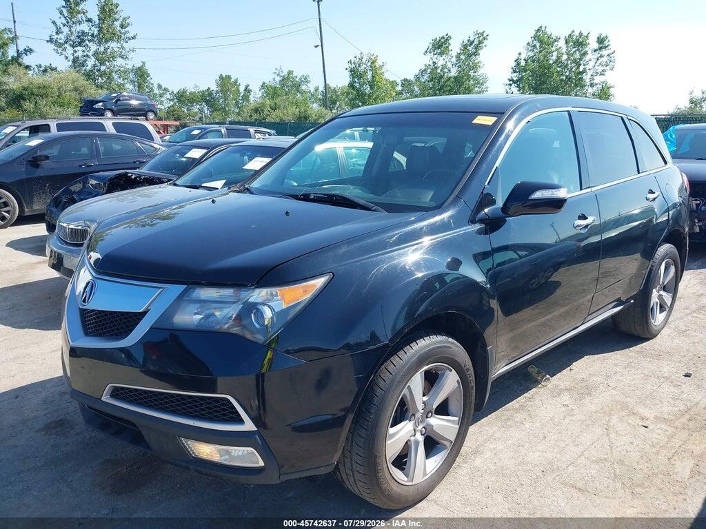 2HNYD2H29CH522273 2012 ACURA MDX photo no. 2