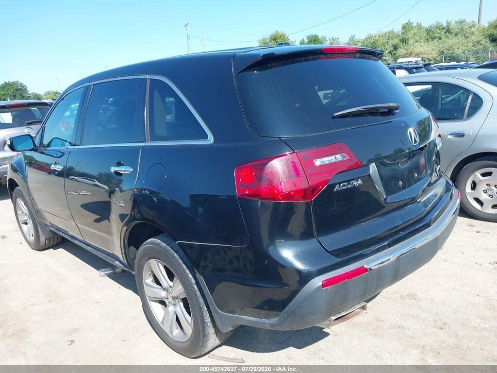 2HNYD2H29CH522273 2012 ACURA MDX photo no. 3