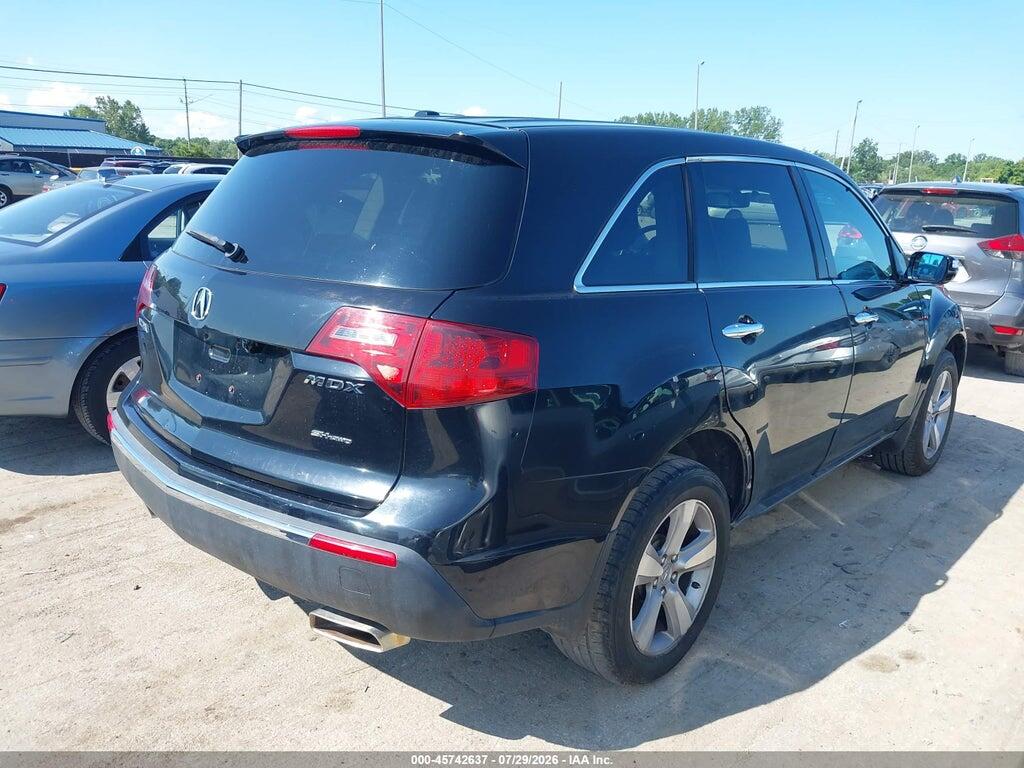 2HNYD2H29CH522273 2012 ACURA MDX photo no. 4