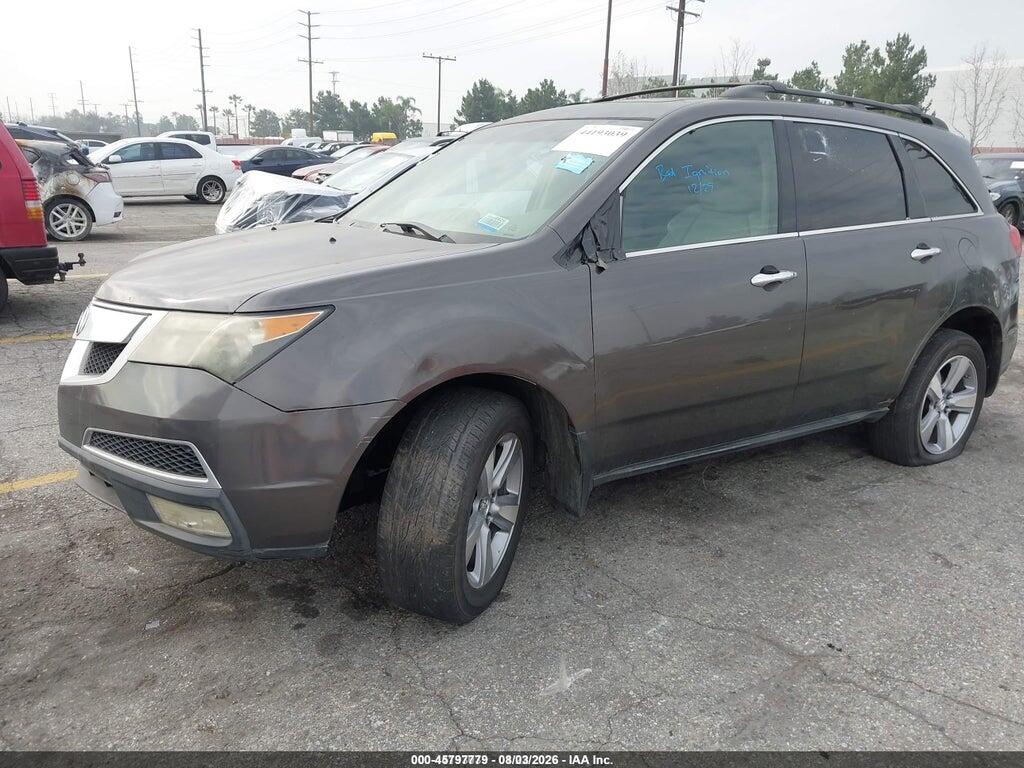 2HNYD2H32CH523029 2012 ACURA MDX photo no. 2