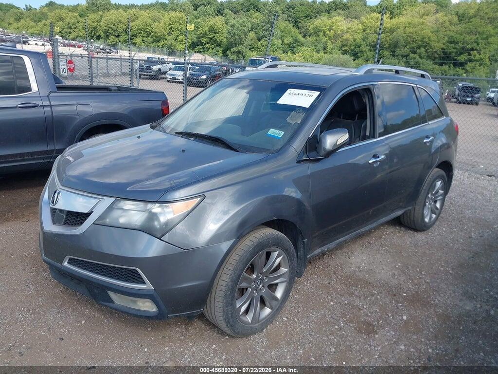 2HNYD2H67CH513560 2012 ACURA MDX photo no. 2