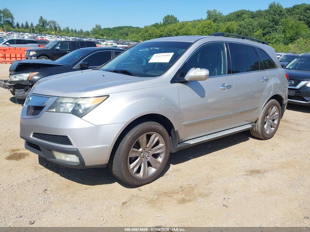 2HNYD2H63CH520635 2012 ACURA MDX photo no. 2