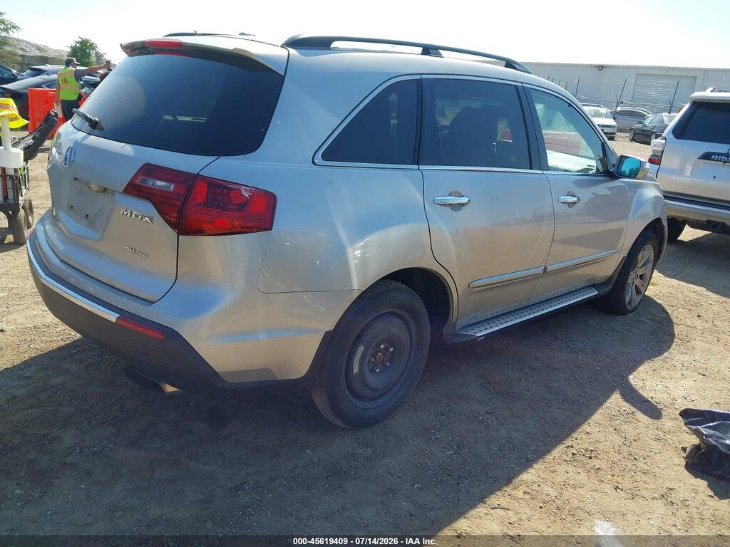 2HNYD2H63CH520635 2012 ACURA MDX photo no. 4