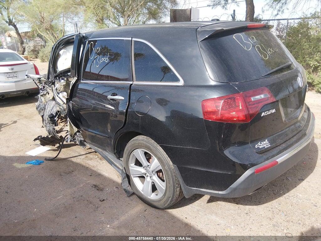 2HNYD2H20CH522307 2012 ACURA MDX photo no. 3