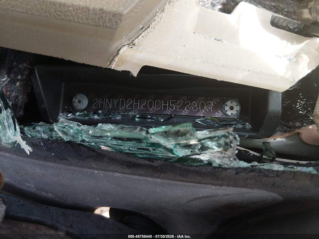 2HNYD2H20CH522307 2012 ACURA MDX photo no. 9