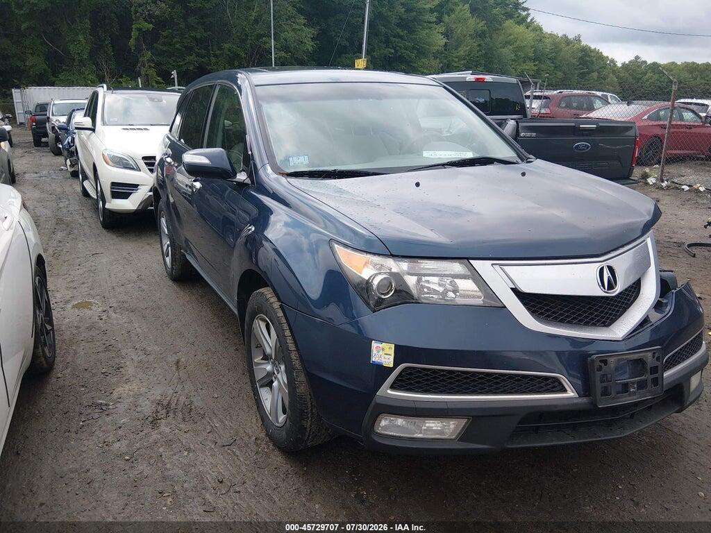 2HNYD2H22CH550576 2012 ACURA MDX photo no. 1