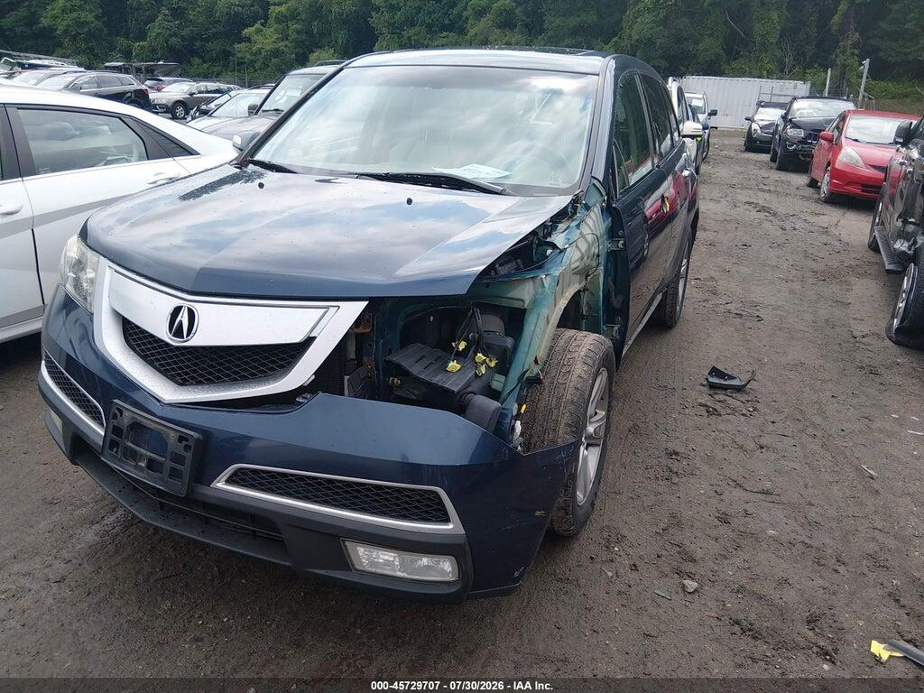 2HNYD2H22CH550576 2012 ACURA MDX photo no. 2