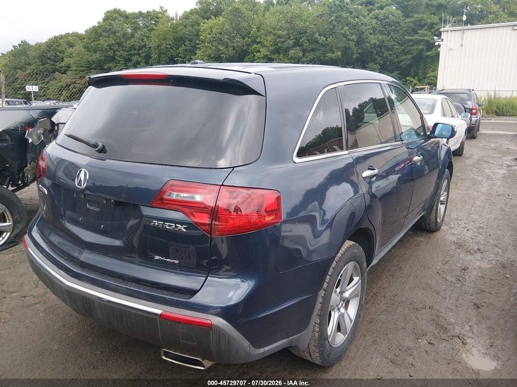 2HNYD2H22CH550576 2012 ACURA MDX photo no. 4