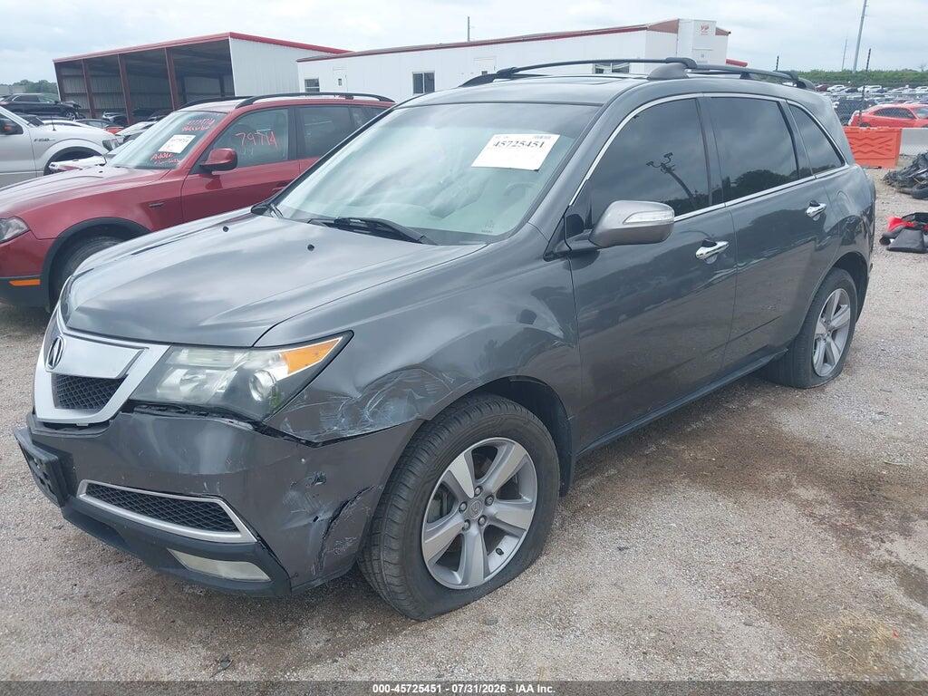 2HNYD2H23CH535522 2012 ACURA MDX photo no. 2