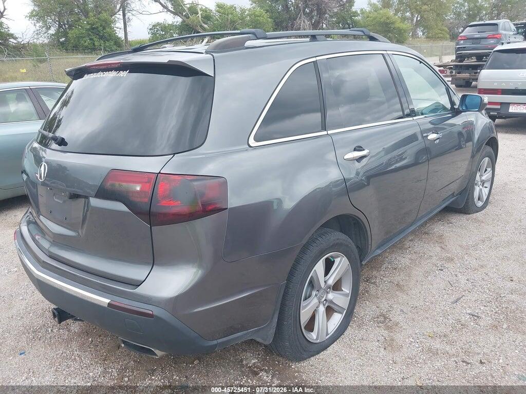 2HNYD2H23CH535522 2012 ACURA MDX photo no. 4