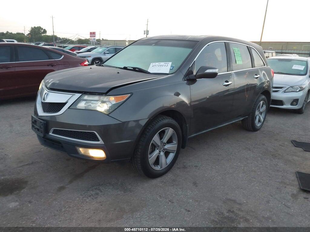 2HNYD2H27CH531926 2012 ACURA MDX photo no. 2