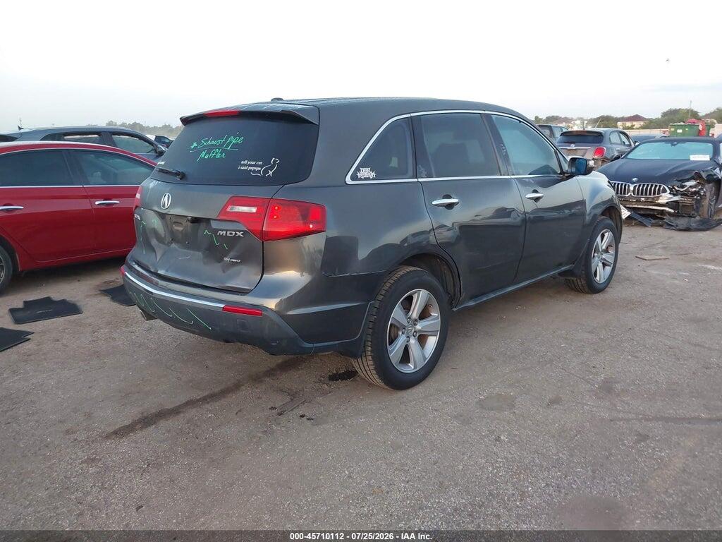 2HNYD2H27CH531926 2012 ACURA MDX photo no. 4