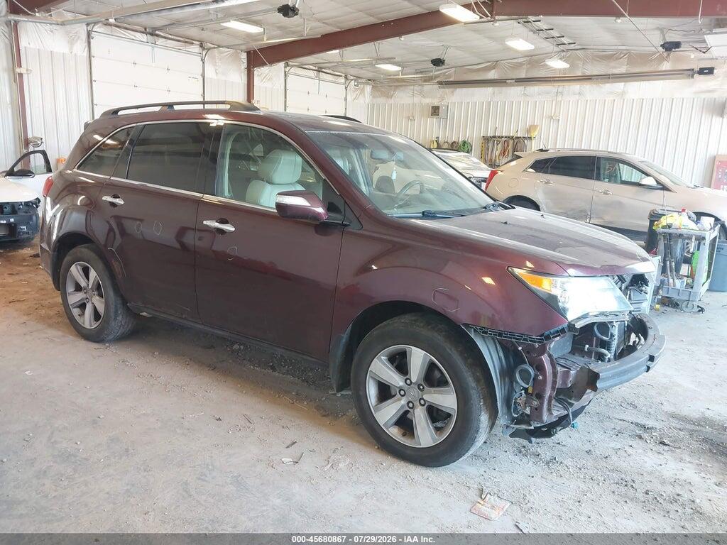 2HNYD2H30CH522929 2012 ACURA MDX photo no. 1