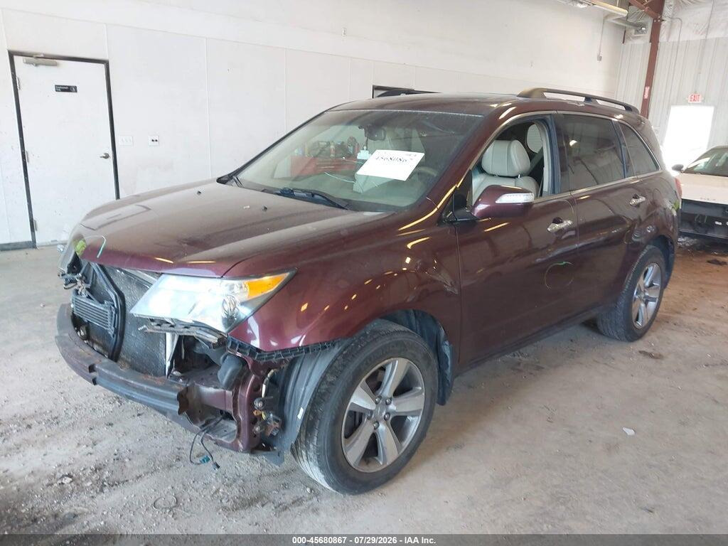 2HNYD2H30CH522929 2012 ACURA MDX photo no. 2