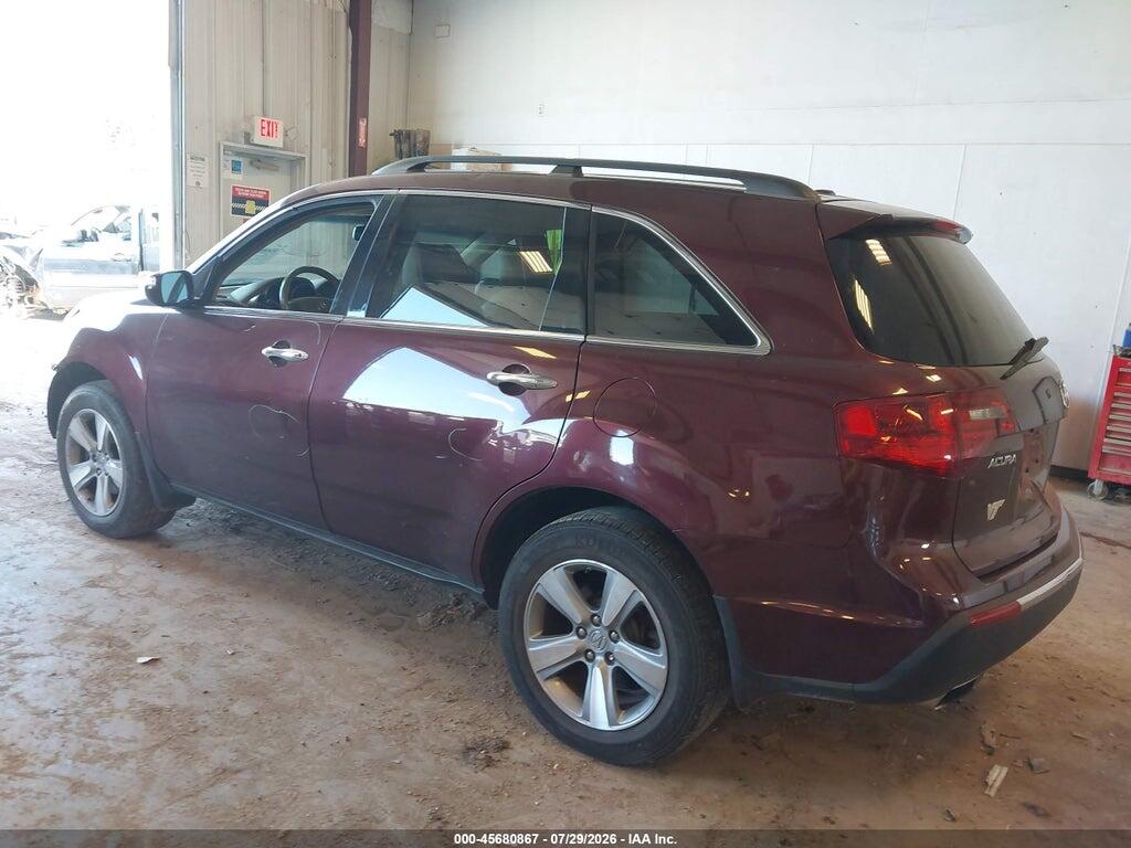 2HNYD2H30CH522929 2012 ACURA MDX photo no. 3