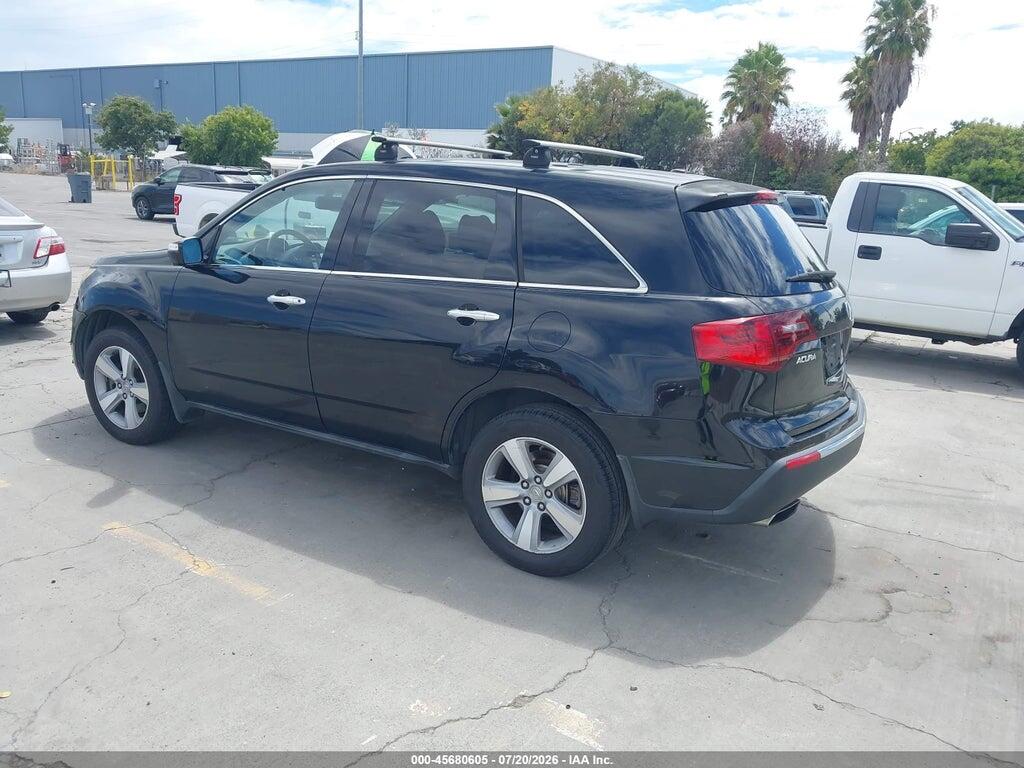 2HNYD2H21CH545966 2012 ACURA MDX photo no. 3