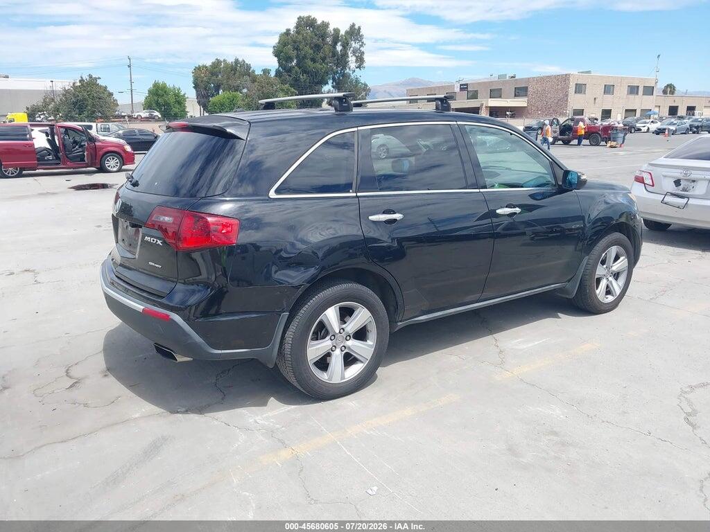 2HNYD2H21CH545966 2012 ACURA MDX photo no. 4