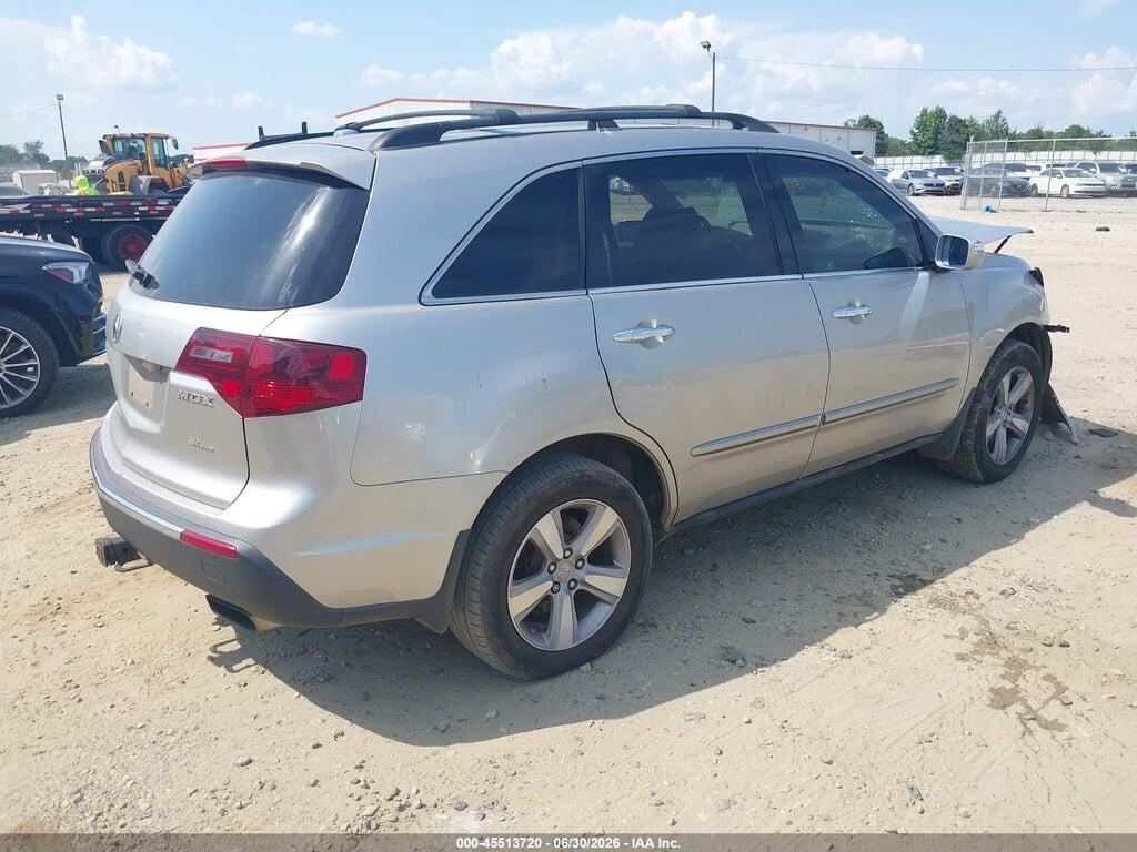 2HNYD2H30CH541612 2012 ACURA MDX photo no. 4
