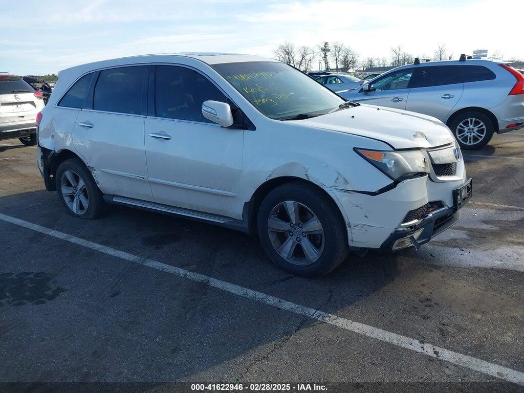 2HNYD2H26CH509688 2012 ACURA MDX photo no. 1