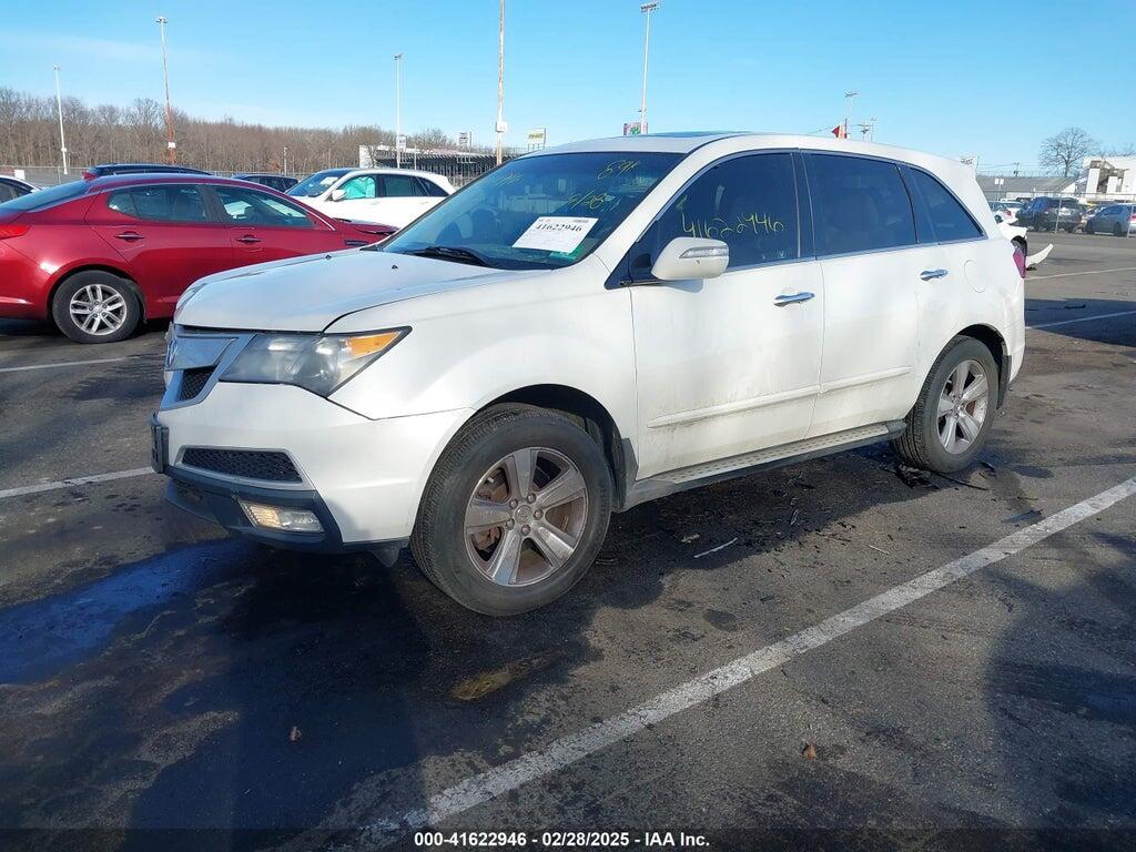 2HNYD2H26CH509688 2012 ACURA MDX photo no. 2