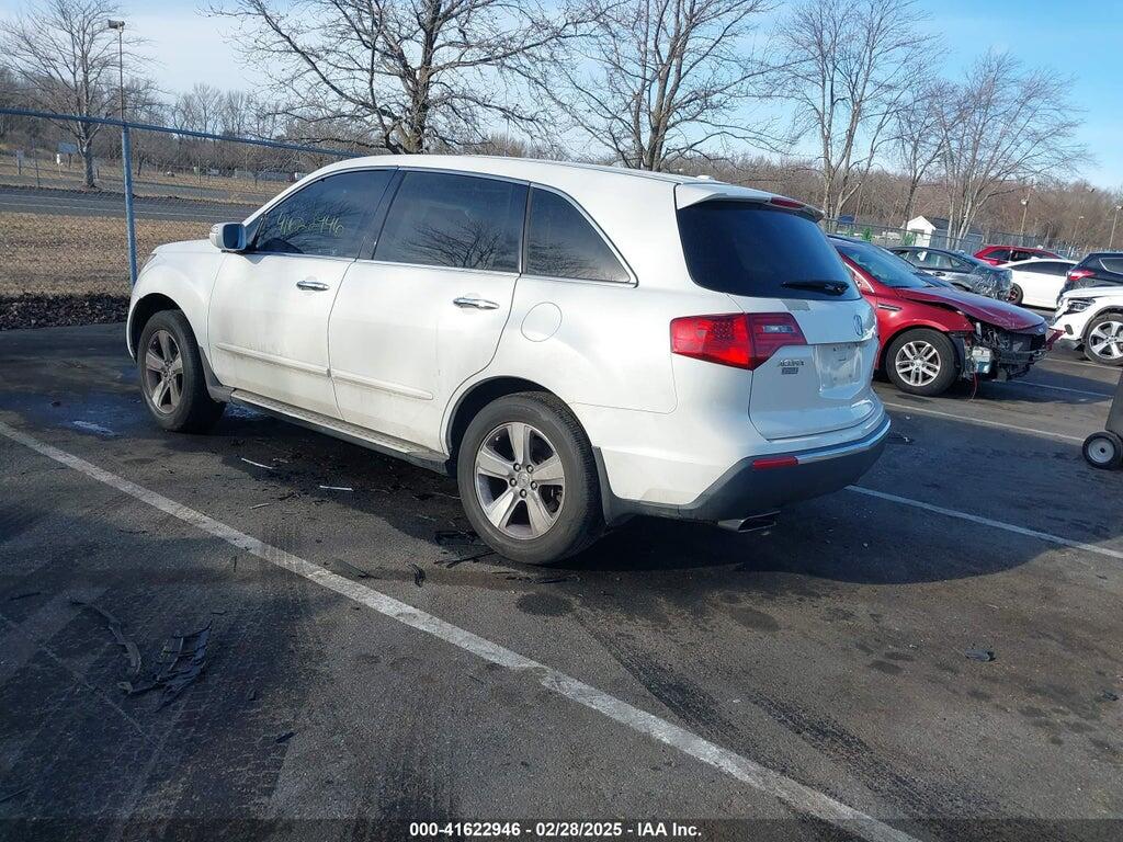 2HNYD2H26CH509688 2012 ACURA MDX photo no. 3