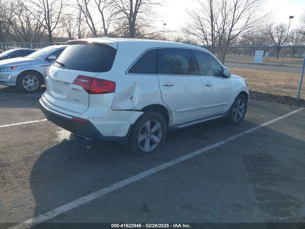 2HNYD2H26CH509688 2012 ACURA MDX photo no. 4