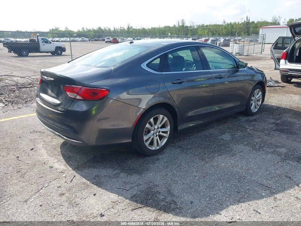 1C3CCCABXGN164525 2016 CHRYSLER 200 photo no. 4