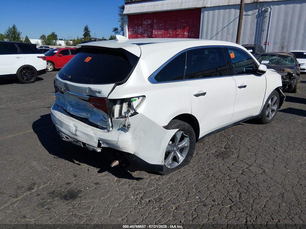 5FRYD4H23GB014294 2016 ACURA MDX photo no. 4