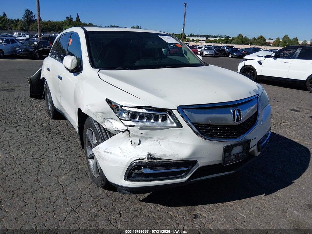 5FRYD4H23GB014294 2016 ACURA MDX photo no. 6