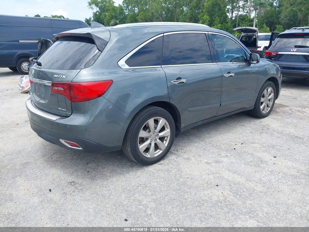 5FRYD4H94GB028797 2016 ACURA MDX photo no. 4