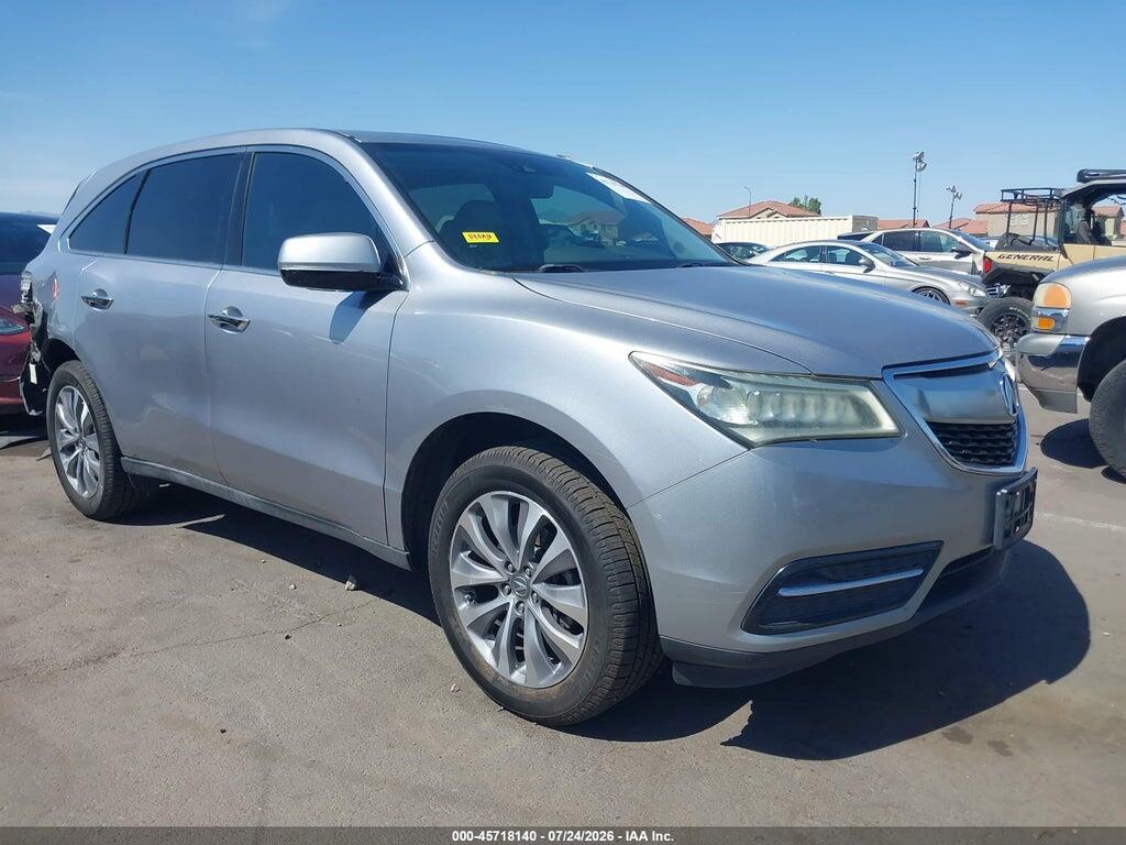 5FRYD3H42GB016355 2016 ACURA MDX photo no. 1