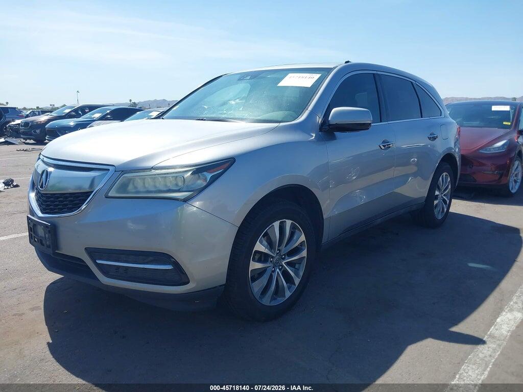 5FRYD3H42GB016355 2016 ACURA MDX photo no. 2