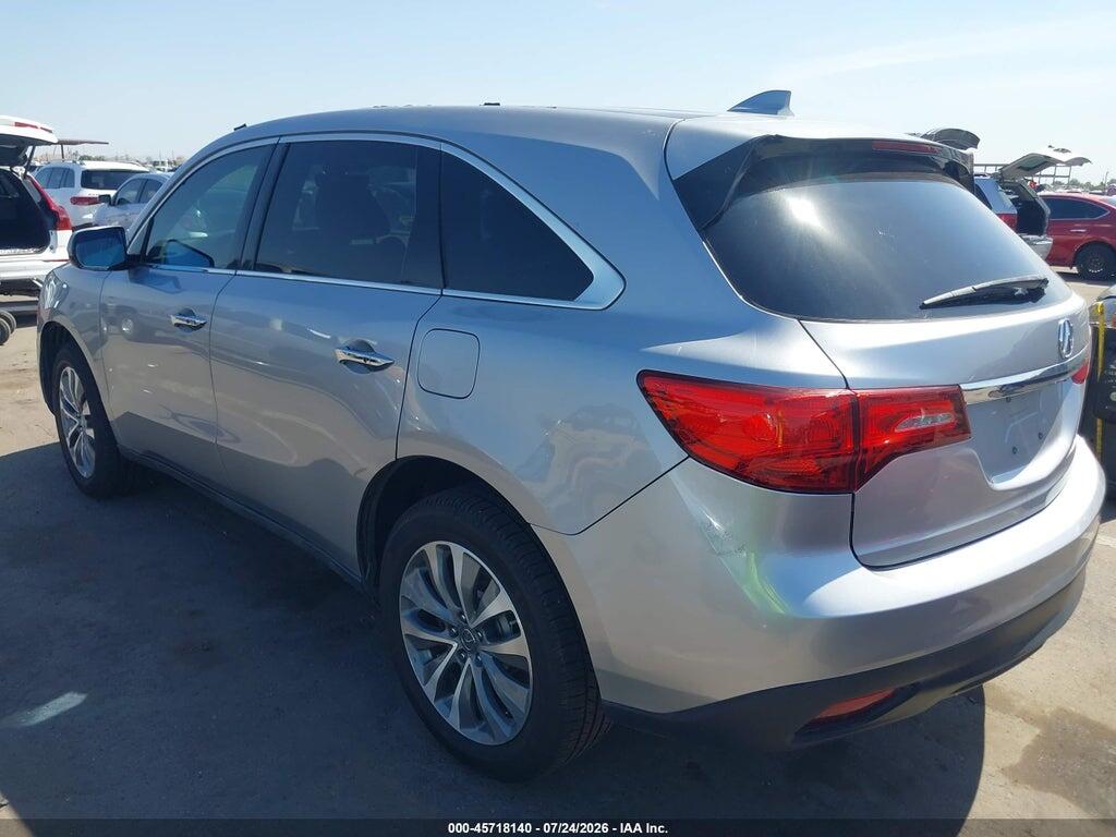 5FRYD3H42GB016355 2016 ACURA MDX photo no. 3