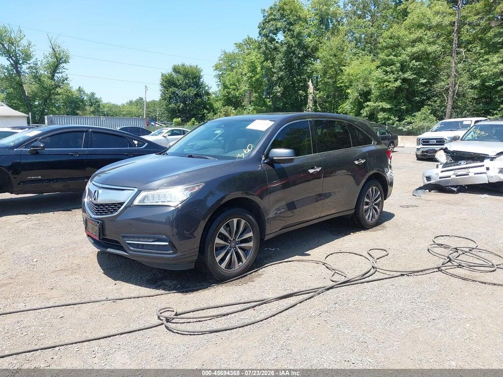 5FRYD4H48GB017743 2016 ACURA MDX photo no. 2
