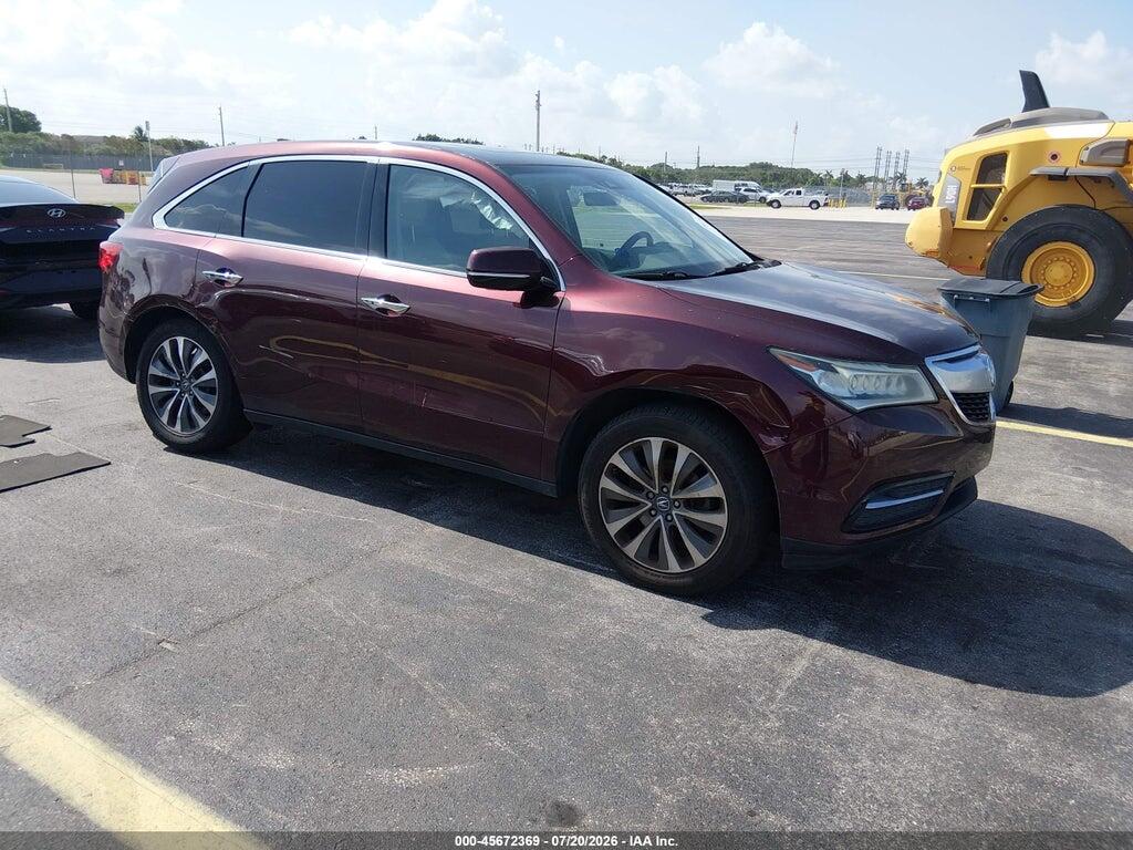 5FRYD3H47GB018523 2016 ACURA MDX photo no. 1