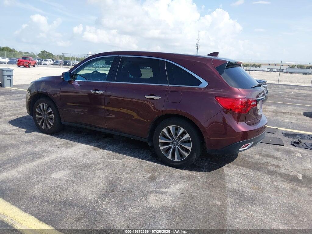 5FRYD3H47GB018523 2016 ACURA MDX photo no. 3