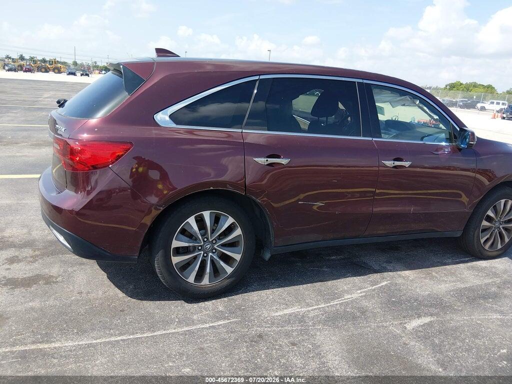 5FRYD3H47GB018523 2016 ACURA MDX photo no. 6