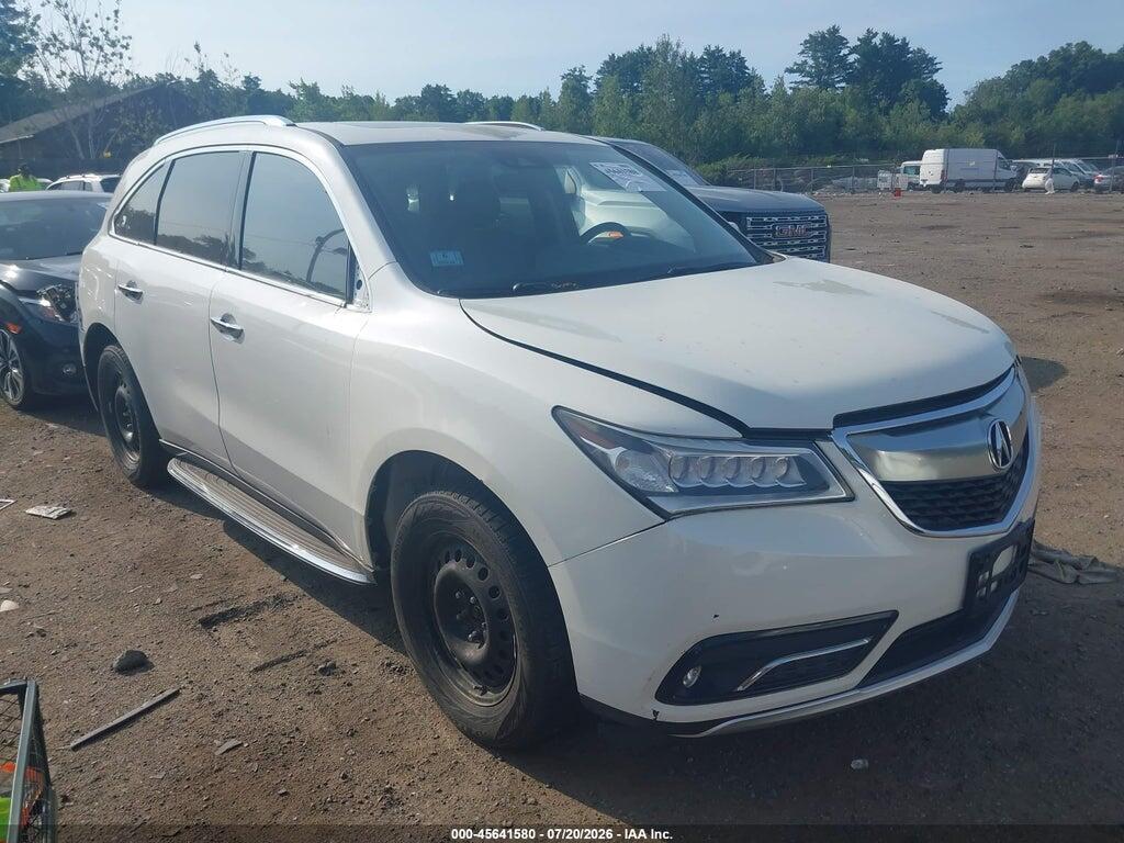 5FRYD4H68GB033474 2016 ACURA MDX photo no. 1