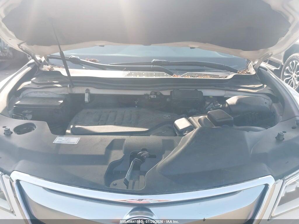 5FRYD4H68GB033474 2016 ACURA MDX photo no. 10