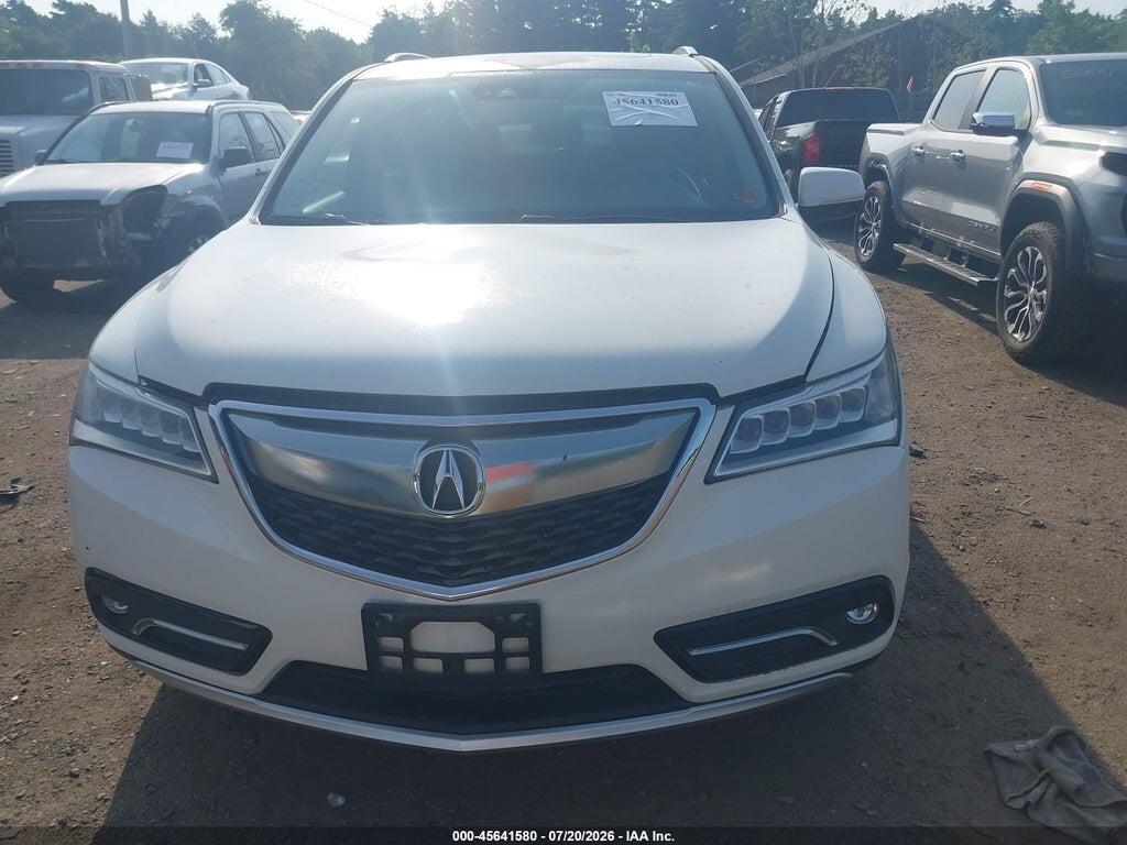 5FRYD4H68GB033474 2016 ACURA MDX photo no. 12