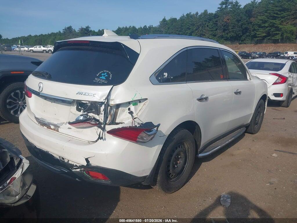 5FRYD4H68GB033474 2016 ACURA MDX photo no. 4