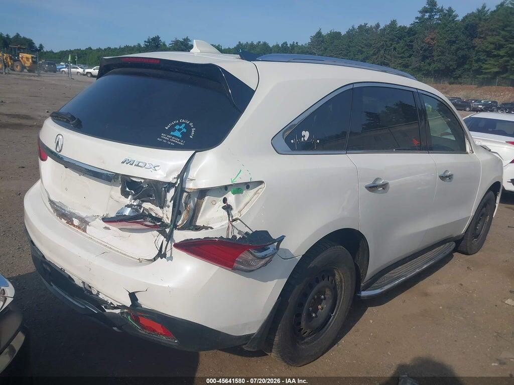 5FRYD4H68GB033474 2016 ACURA MDX photo no. 6