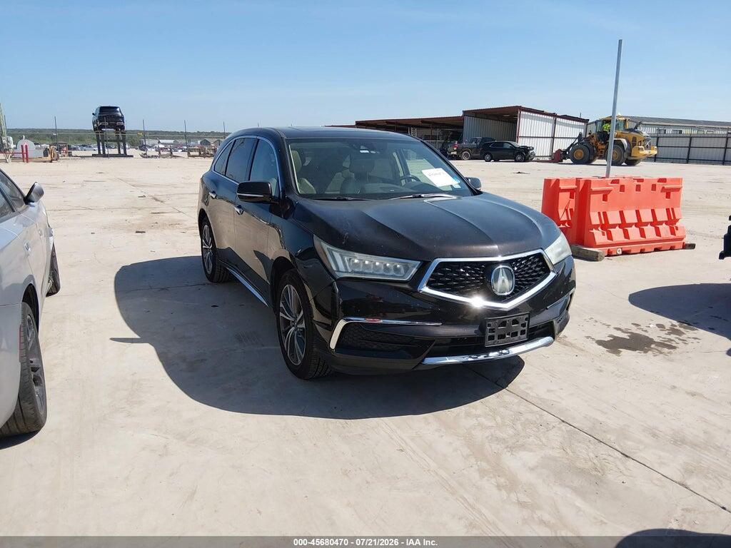 5FRYD3H59HB006612 2017 ACURA MDX photo no. 1