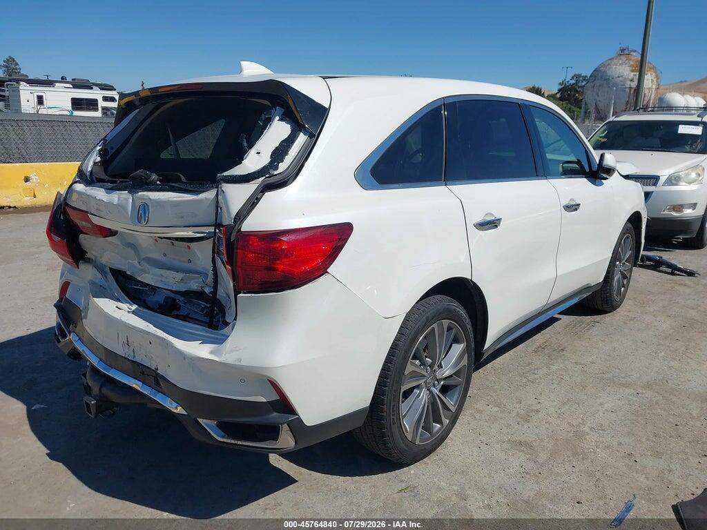 5FRYD4H53HB023041 2017 ACURA MDX photo no. 4