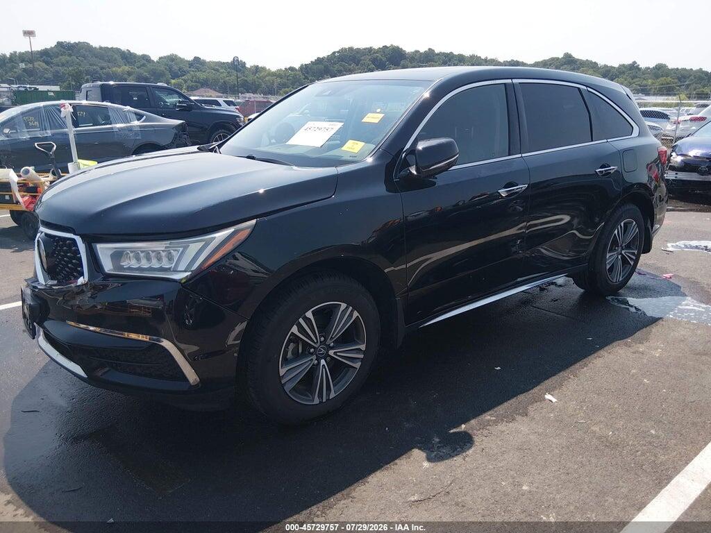 5FRYD4H34HB036007 2017 ACURA MDX photo no. 2