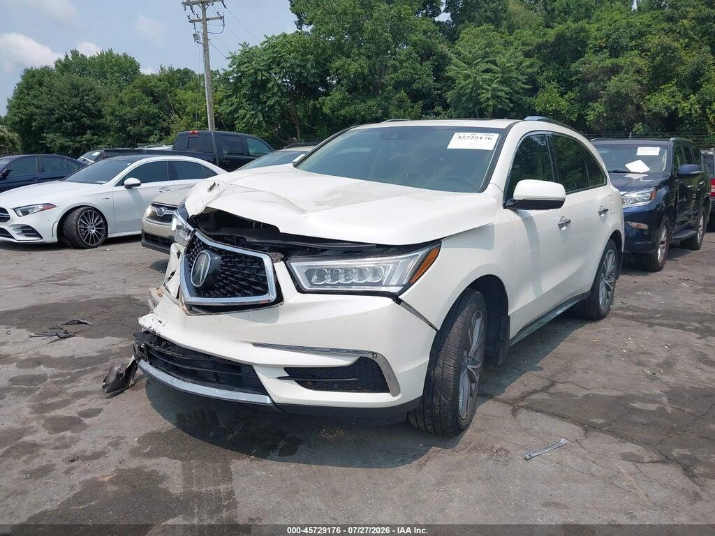 5FRYD4H58HB012083 2017 ACURA MDX photo no. 2